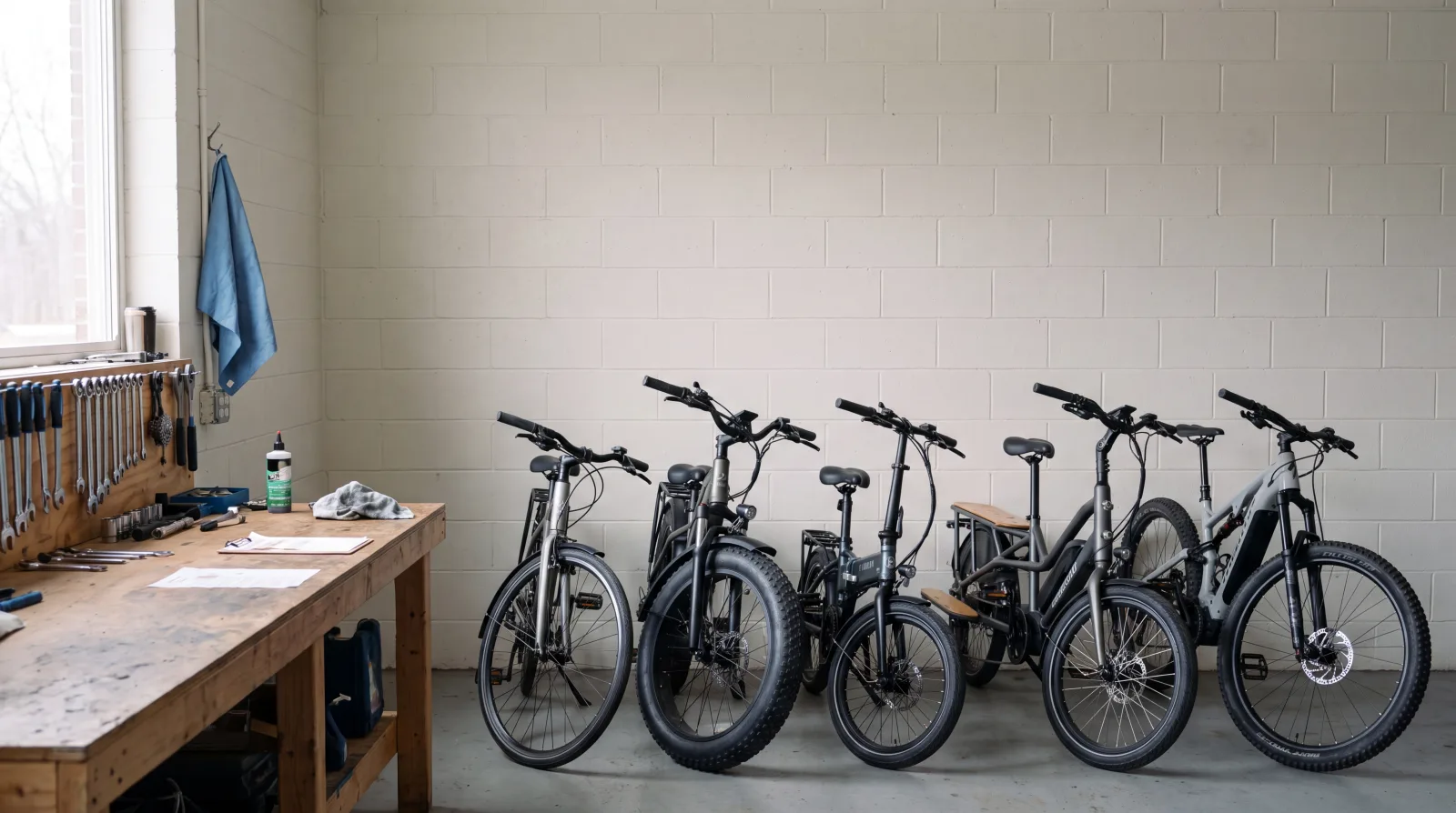 Types of Electric Bikes: Median Prices by Category — detail