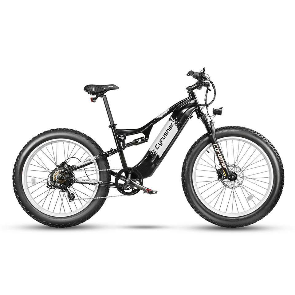Cyrusher Montta All-Terrain Full Suspension Ebike | 750W 17Ah