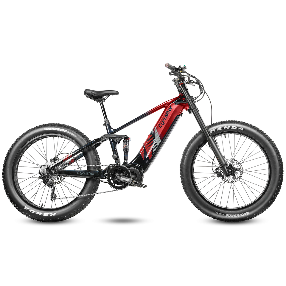 Cyrusher Nitro Mountain Mid-Drive All Terrain Air Shock Ebike
