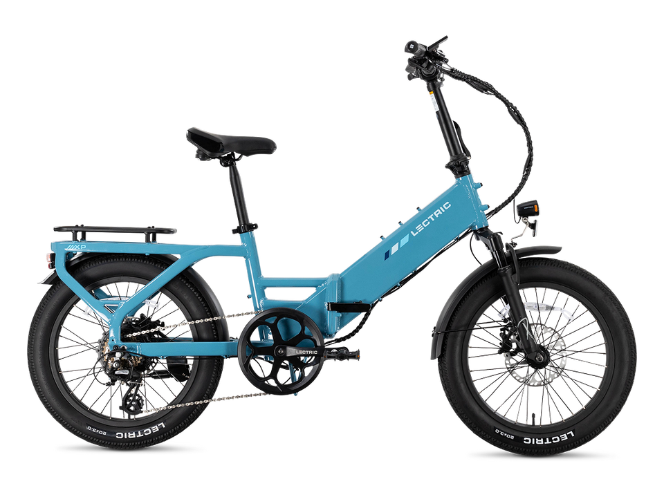 Lectric eBikes XP4 750 Step-Thru Raindrop Blue eBike