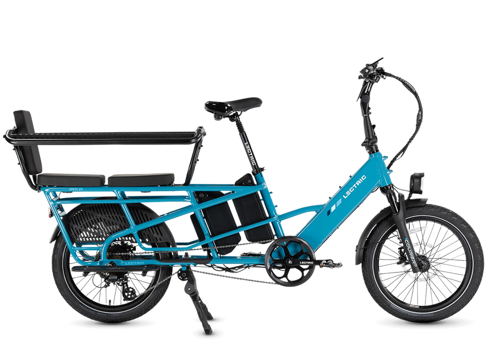 Lectric eBikes XPedition2 Raindrop Blue Dual-Battery eBike