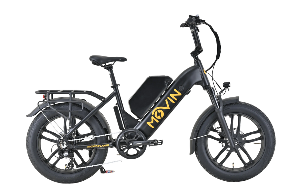 Movin Pulse Fat Tire Delivery E-Bike - Canada's Longest-Range Fat Tire E-Bike for Delivery Riders