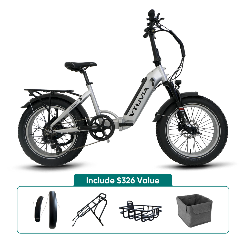 Vtuvia VTUVIA SX20 Antelope Ebike Silvery